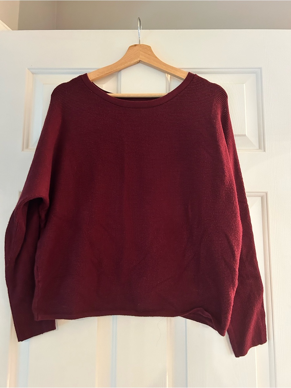 Premise Deep Wine Crewneck Sweater